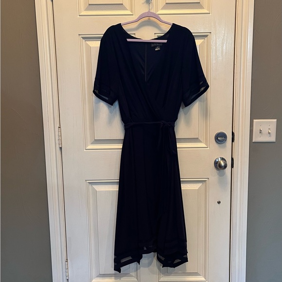 Jessica Howard Plus Size Navy Dress - Picture 2 of 9